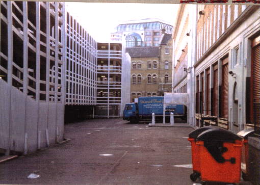 The site where Mary Kelly's room once was